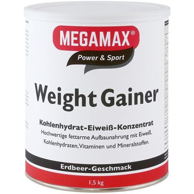 Megamax Erdbeere Weight Gainer - Gewichtszunahme Megamax Erdbeere Weight Gainer - Gewichtszunahme
