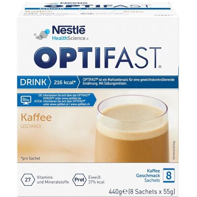 Nestle Health Science Optifast Home Drink Kaffee Pulver - Mahlzeitenersatz Nestle Health Science Optifast Home Drink Kaffee Pulver - Mahlzeitenersatz