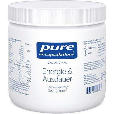 Pure Encapsulations Energie & Ausdauer Pulver - Nahrungsergänzung Pure Encapsulations Energie & Ausdauer Pulver - Nahrungsergänzung