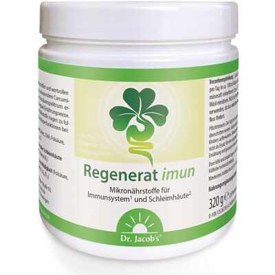 Dr. Jacob's Veganes Immun Support - 320g Nahrungsergänzung Dr. Jacob's Veganes Immun Support - 320g Nahrungsergänzung