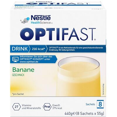 Optifast Banan Pulver - Mahlzeitenersatz Optifast Banan Pulver - Mahlzeitenersatz
