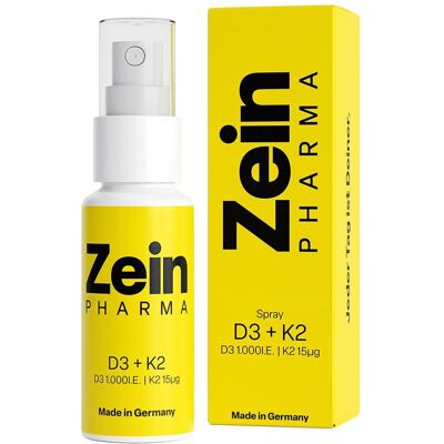 ZeinPharma Vitamin D3 + K2 Spray für gesunde Knochen 25mL ZeinPharma Vitamin D3 + K2 Spray für gesunde Knochen 25mL