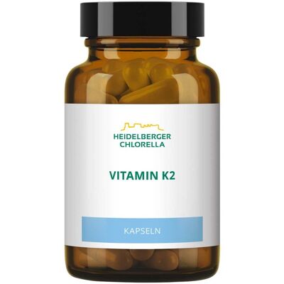 Heidelberger Chlorella GmbH Vitamin K2 Kapseln - Vitamin K2 Ergänzung Heidelberger Chlorella GmbH Vitamin K2 Kapseln - Vitamin K2 Ergänzung