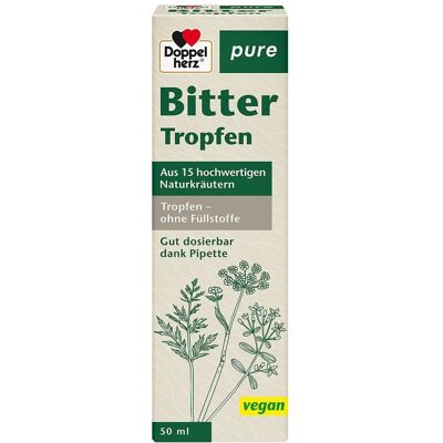 Doppelherz Bitter Tropfen Pure Doppelherz Bitter Tropfen Pure