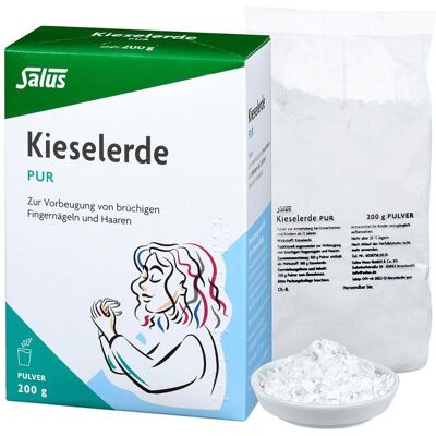 Salus Kieselerde Pulver - Nahrungsergänzung für Nägel & Haare Salus Kieselerde Pulver - Nahrungsergänzung für Nägel & Haare