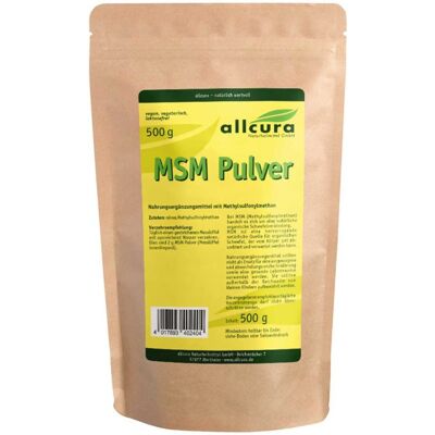 Allcura MSM Methylsulfonylmethan - Nahrungsergänzung Allcura MSM Methylsulfonylmethan - Nahrungsergänzung