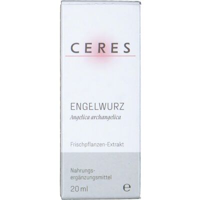 Ceres Engelwurz Angelica archangelica Extrakt - Kräuterextrakt - 20 ml Tropfen Ceres Engelwurz Angelica archangelica Extrakt - Kräuterextrakt - 20 ml Tropfen