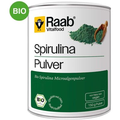 Raab Vitalfood Bio Spirulina Pulver - Mikroalgen Nahrungsergänzung Raab Vitalfood Bio Spirulina Pulver - Mikroalgen Nahrungsergänzung