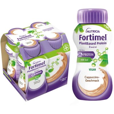 Fortimel Pflanzliches Protein 2 Kcal Cappuccino Fortimel Pflanzliches Protein 2 Kcal Cappuccino
