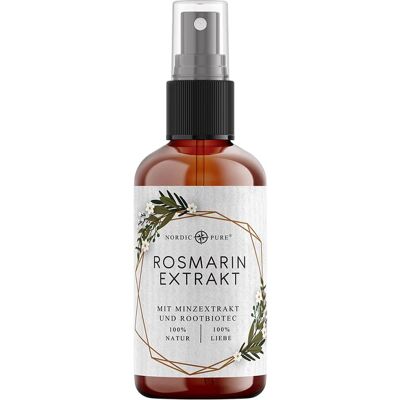 Rosmarin-Minze-Extrakt Haarkur ölfrei Nordic Pure Rosmarin-Minze-Extrakt Haarkur ölfrei Nordic Pure