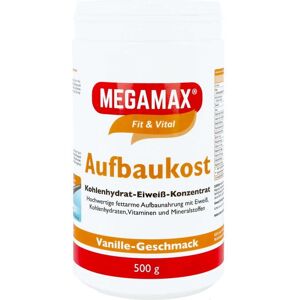 Megamax Aufbaukost Vanille Pulver