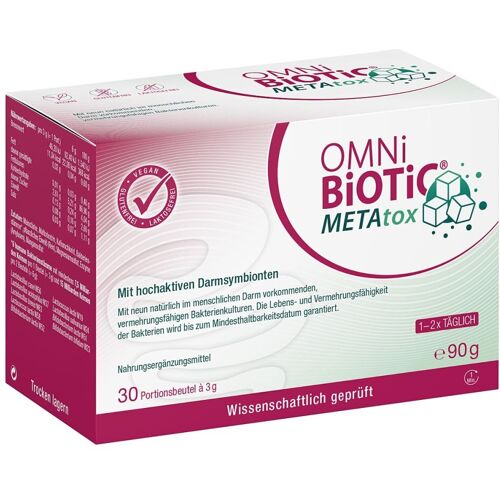 OMNi BiOTiC METAtox - Zucker und Fette in Balance