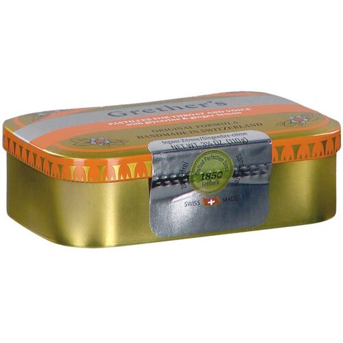 Grethers Ginger Lemon Zuckerfrei Pastillen Dose