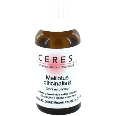 CERES Melilotus officinalis Urtinktur - Kräutertinktur 20 ml CERES Melilotus officinalis Urtinktur - Kräutertinktur 20 ml