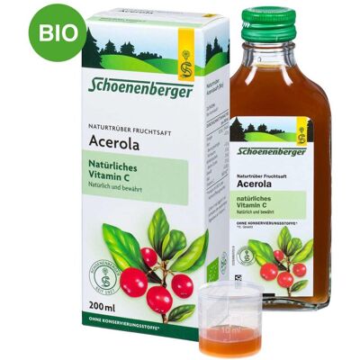 Schoenenberger naturtrüber Fruchtsaft Acerola Schoenenberger naturtrüber Fruchtsaft Acerola
