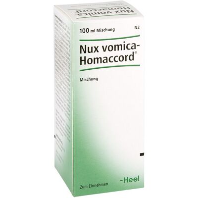 Heel Nux Vomica Homaccord - Homöopathisches Arzneimittel für Magen-Darm-Beschwerden Heel Nux Vomica Homaccord - Homöopathisches Arzneimittel für Magen-Darm-Beschwerden