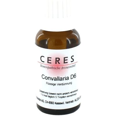 Ceres Convallaria D6 - Homöopathische Verdünnung Ceres Convallaria D6 - Homöopathische Verdünnung