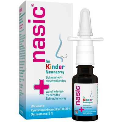 Nasic Kinder Nasenspray - Schnelle Linderung Nasic Kinder Nasenspray - Schnelle Linderung