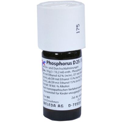 Weleda Phosphor D 25 - Homöopathische Lösung Weleda Phosphor D 25 - Homöopathische Lösung
