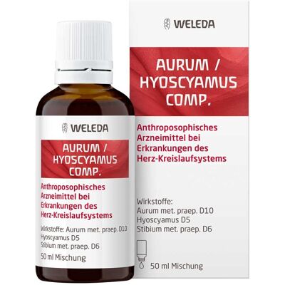 Weleda Aurum/Hyoscyamus comp. - Homöopathisches Mittel Weleda Aurum/Hyoscyamus comp. - Homöopathisches Mittel