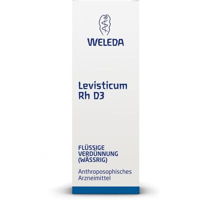 Weleda Levisticum RH D3 Dilution - Nerven & Verdauung Weleda Levisticum RH D3 Dilution - Nerven & Verdauung