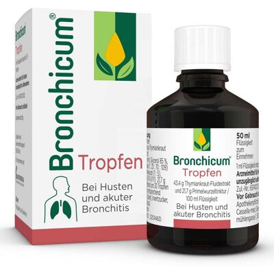 Bronchicum Halsschmerzen - Hustenlösung 50 ml Bronchicum Halsschmerzen - Hustenlösung 50 ml