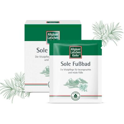 Allgäuer Latschenkiefer Sole Fußbad Allgäuer Latschenkiefer Sole Fußbad