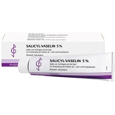 Bombastus Salicyl-Vaselin 5% Salbe, 100 ml, Hornhautmittel Bombastus Salicyl-Vaselin 5% Salbe, 100 ml, Hornhautmittel