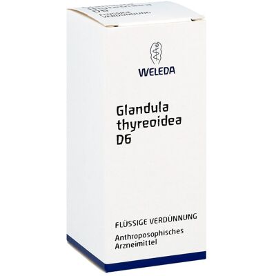 Weleda Glandula Thyreoidea D 6 Lösung - Dilution Weleda Glandula Thyreoidea D 6 Lösung - Dilution