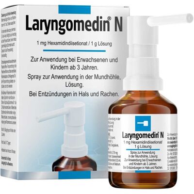 MCM Klosterfrau Vertriebsgesellschaft mbH Laryngomedin N Spray - Halsspray MCM Klosterfrau Vertriebsgesellschaft mbH Laryngomedin N Spray - Halsspray