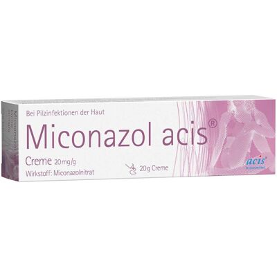 MICONAZOL acis Creme - Hautpilzbehandlung MICONAZOL acis Creme - Hautpilzbehandlung