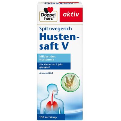 Doppelherz aktiv Spitzwegerich Hustensaft V Doppelherz aktiv Spitzwegerich Hustensaft V