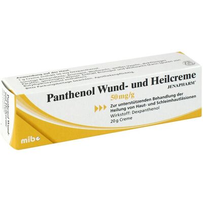 Jenapharm Dexpanthenol Wund- und Heilcreme - Unterstützung bei Verletzungen Jenapharm Dexpanthenol Wund- und Heilcreme - Unterstützung bei Verletzungen