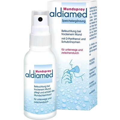 Certmedica Aldiamed Mundspray - Befeuchtet trockenen Mund Certmedica Aldiamed Mundspray - Befeuchtet trockenen Mund