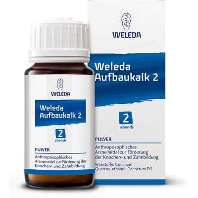 Weleda Aufbaukalk - Knochen- & Zahnpflege - Ergänzung Weleda Aufbaukalk - Knochen- & Zahnpflege - Ergänzung