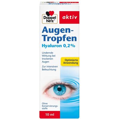 Doppelherz Augen-tropfen Hyaluron 0,2% Doppelherz Augen-tropfen Hyaluron 0,2%