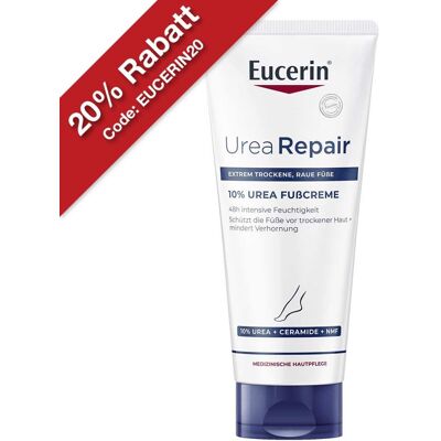 Eucerin UreaRepair PLUS Fußcreme 10% Urea - Fußcreme Eucerin UreaRepair PLUS Fußcreme 10% Urea - Fußcreme