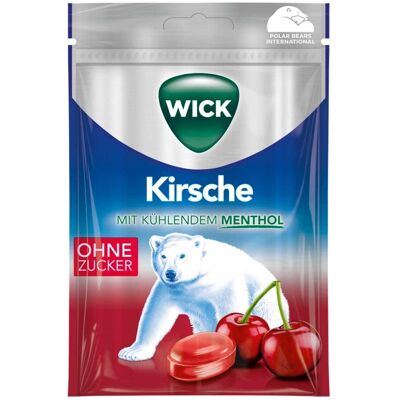 Wick Wildkirsche & Eukalyptus Bonbons ohne Zucker Btl Wick Wildkirsche & Eukalyptus Bonbons ohne Zucker Btl