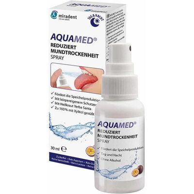 Miradent Aquamed Passionsfrucht Mundspray - Trockener Mund Miradent Aquamed Passionsfrucht Mundspray - Trockener Mund