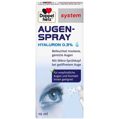 Queisser Pharma GmbH & Co. KG Doppelherz Augen-Spray Hyaluron 0,3% - Augenspray Queisser Pharma GmbH & Co. KG Doppelherz Augen-Spray Hyaluron 0,3% - Augenspray