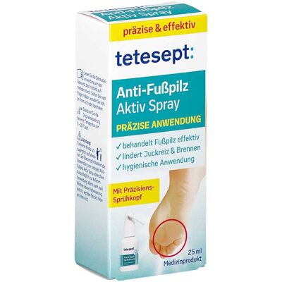 Tetesept Anti-Fußpilz Aktiv Spray Tetesept Anti-Fußpilz Aktiv Spray