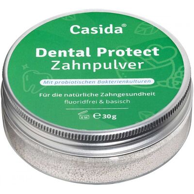 Casida Dental Protect Zahnpulver - Natürliche, Probiotische & Vegane Alternative Casida Dental Protect Zahnpulver - Natürliche, Probiotische & Vegane Alternative