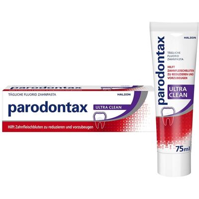 Parodontax Ultra Clean Zahnpasta - Zahnfleischpflege Parodontax Ultra Clean Zahnpasta - Zahnfleischpflege