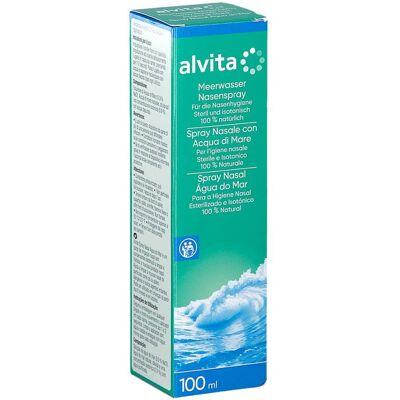 Alvita Meerwasser Nasenspray - Nasenspray - Natürliche Heilmittel Alvita Meerwasser Nasenspray - Nasenspray - Natürliche Heilmittel
