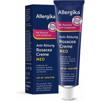 Allergika Anti-Rötung Rosacea Creme Med Allergika Anti-Rötung Rosacea Creme Med