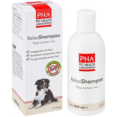 PHA RelaxShampoo - Hundeshampoo - Beruhigt trockene Haut PHA RelaxShampoo - Hundeshampoo - Beruhigt trockene Haut