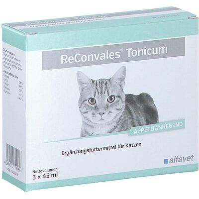 Reconvales Tonicum für Katzen - Appetit & Flüssigkeitszufuhr Reconvales Tonicum für Katzen - Appetit & Flüssigkeitszufuhr