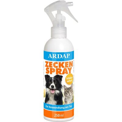 ARDAP Zeckenspray für Hunde und Katzen - Zeckenschutz - 250 ml ARDAP Zeckenspray für Hunde und Katzen - Zeckenschutz - 250 ml
