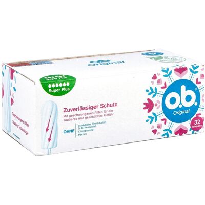 O.b. Tampons super plus O.b. Tampons super plus