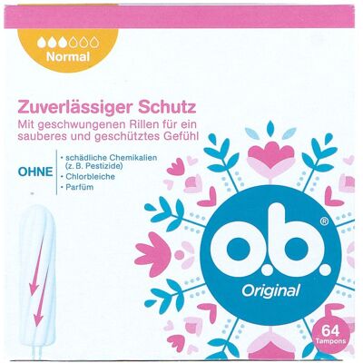 O.b. Original Tampons normal O.b. Original Tampons normal